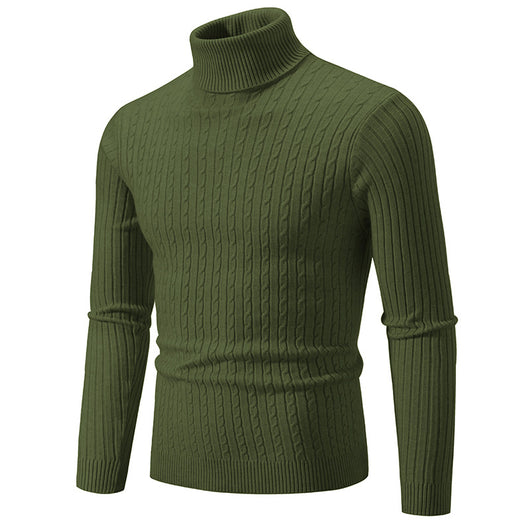 Suéter Casual de Cuello Alto para Hombre - Image 26