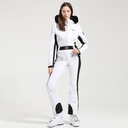 Traje de Esquí Integral para Mujer Profesional Acolchado Térmico - Image 20