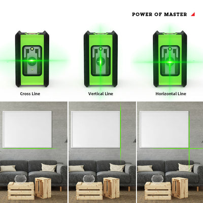 Nivelador Láser Portátil Infrarrojo con Rayo Verde - Image 14