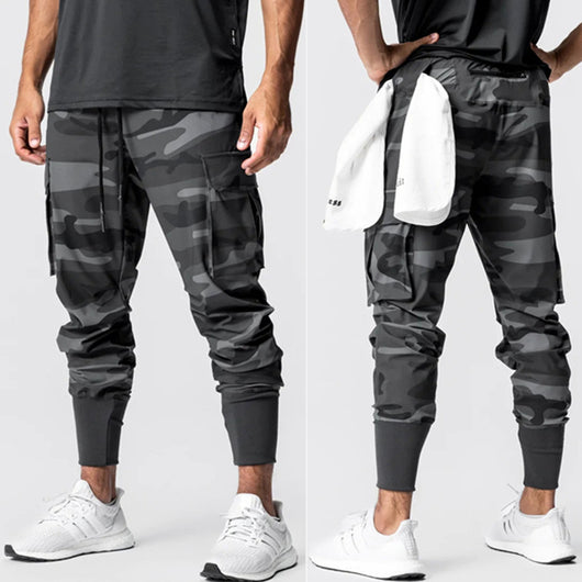 Pantalones Deportivos Hombre Casual Cómodos Tejido Ligero Primavera - Image 12