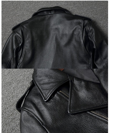 Chaqueta de Cuero para Motociclista Harley Estilo Clásico - Image 21