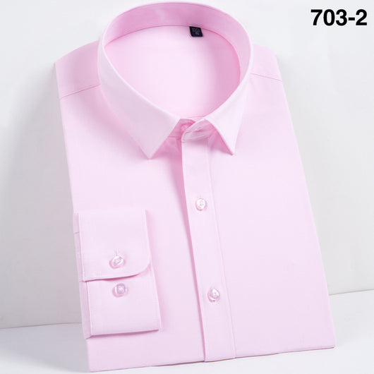 Camisa de Fibra de Bambú con Puños Franceses de Manga Larga - Image 40