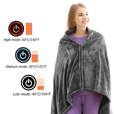 Manta Eléctrica de Terciopelo Warm Household Plus - Image 19
