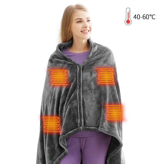 Manta Eléctrica de Terciopelo Warm Household Plus - Image 23