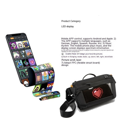 Bolsa Deportiva Cruzada Pecho con Diseño Moderno - Image 15
