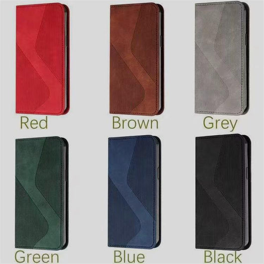 Funda Magnética de Cuero para Celular con 3 Ranuras para Tarjetas - Image 16
