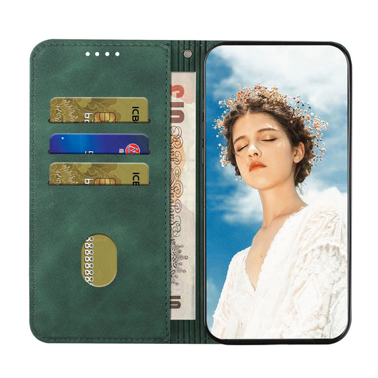 Funda Magnética de Cuero para Celular con 3 Ranuras para Tarjetas - Image 18