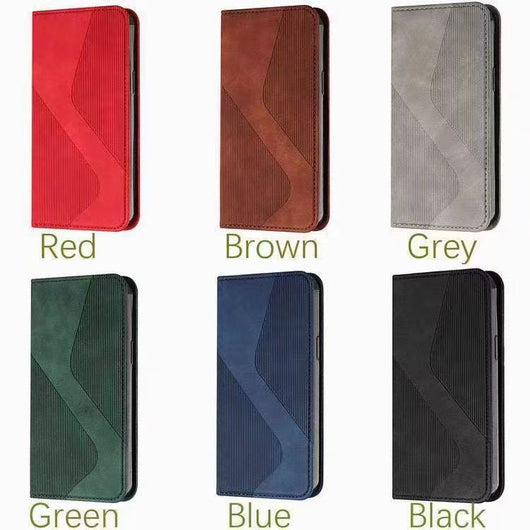 Funda Magnética de Cuero para Celular con 3 Ranuras para Tarjetas - Image 22