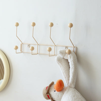 Gancho Decorativo de Hierro Estilo Coreano para Abrigos y Accesorios - Image 9