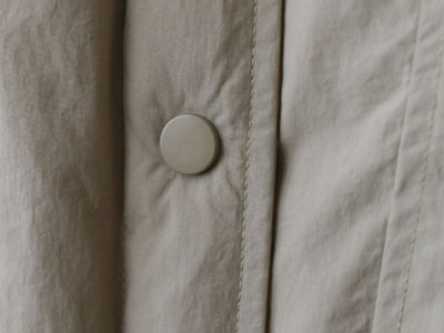 Chaqueta Acolchada Mujer Cuello Redondo con Botones - Image 36