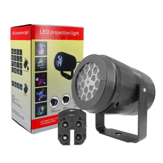 Proyector de Luces Navideñas LED con Copos de Nieve Rotatorios para Exteriores - Image 27