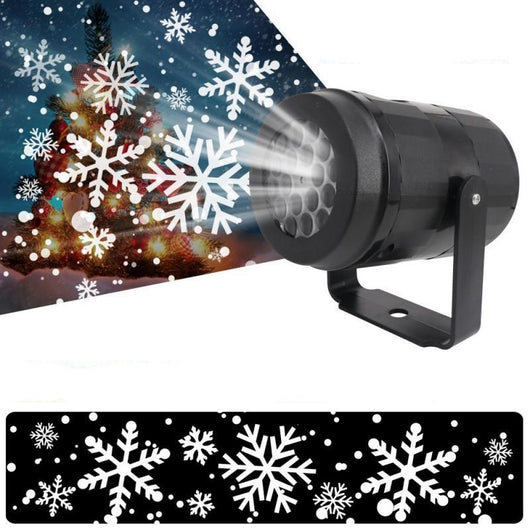 Proyector de Luces Navideñas LED con Copos de Nieve Rotatorios para Exteriores - Image 29