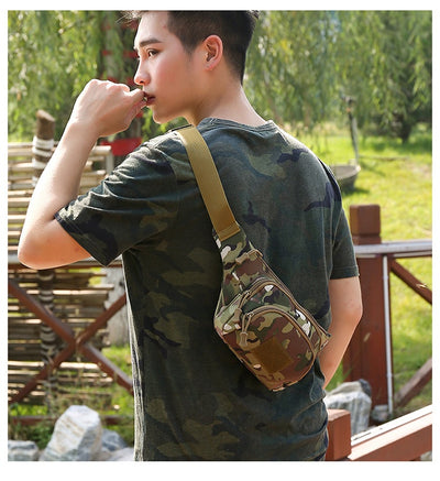 Riñonera Táctica Militar Camouflage - Mochila de Nylon para Deportes Outdoor - Image 30
