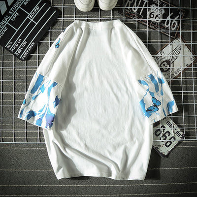 Camiseta Hip Hop Graffiti de Manga Corta para Hombre - Image 10