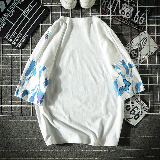 Camiseta Hip Hop Graffiti de Manga Corta para Hombre - Image 10