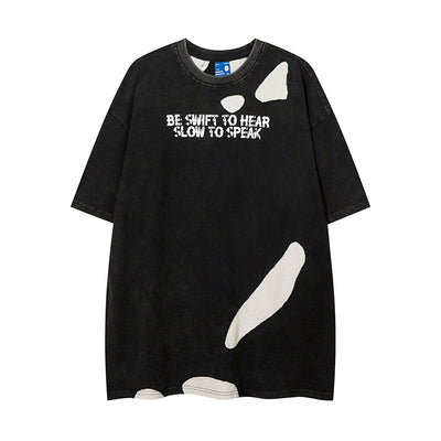 Playera Bicolor Manga Corta Unisex con Contraste - Image 14