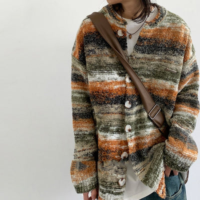 Cardigan Tejido Estilo Japonés Cómodo para Mujer - Image 11