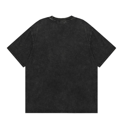 Playera Vintage Calavera Llama Americana para Hombre - Image 10