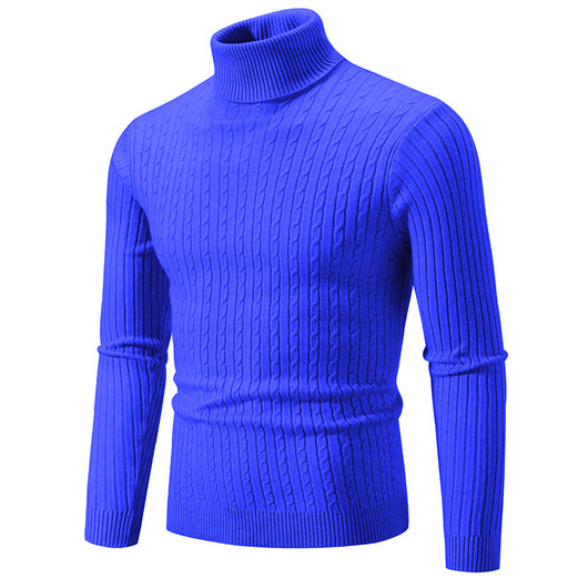 Suéter Casual de Cuello Alto para Hombre - Image 45
