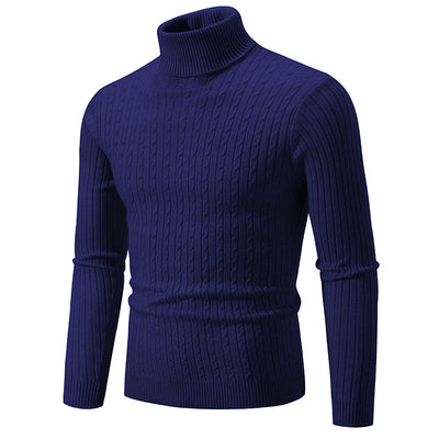 Suéter Casual de Cuello Alto para Hombre - Image 46