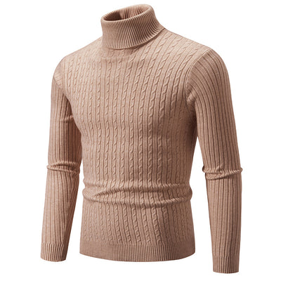 Suéter Casual de Cuello Alto para Hombre - Image 47