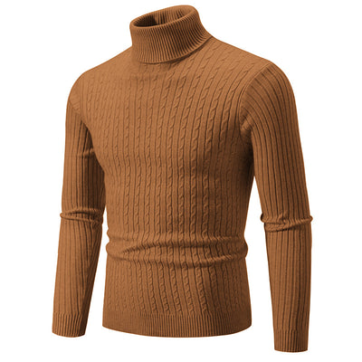 Suéter Casual de Cuello Alto para Hombre - Image 48