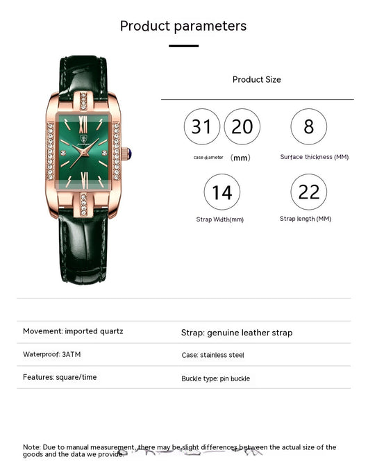 Reloj de Cuarzo Estilo Cinturón Ultradelgado Resistente al Agua - Image 23