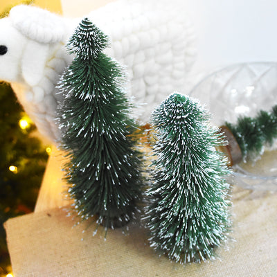 Árbol de Navidad Pequeño de Mesa con Ramas Nevadas - Image 10
