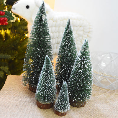Árbol de Navidad Pequeño de Mesa con Ramas Nevadas - Image 11