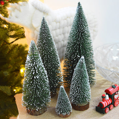 Árbol de Navidad Pequeño de Mesa con Ramas Nevadas - Image 12