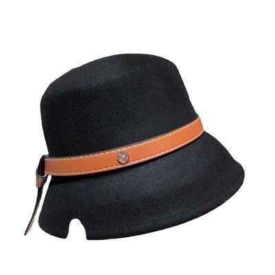 Gorro de Lana Asimétrico Extra Grueso con Banda Ajustable - Image 10