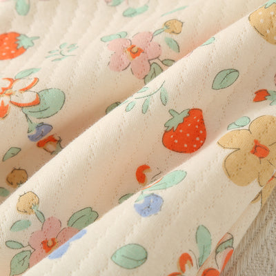 Pijama Acolchado Tres Capas Mujer Suelto Solapas Calorías Ropa de Casa - Image 42