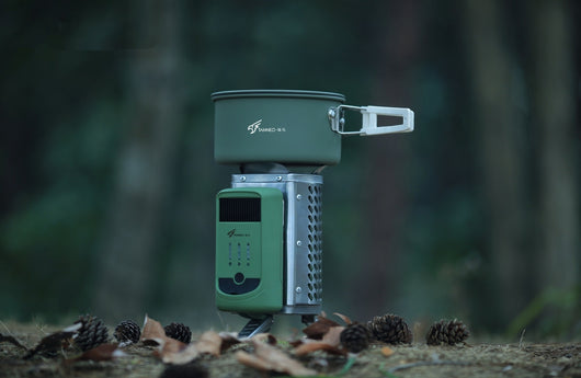 Estufa de Camping Plegable con Generador Térmico y Detección Inteligente - Image 17