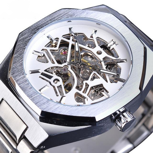 Reloj Mecánico Automático con Esfera Hueca - Image 13
