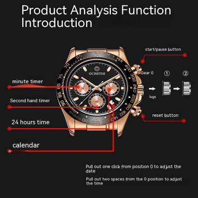Reloj Inteligente para Hombre Acero Inoxidable Resistente al Agua con Esfera Luminosa - Image 14