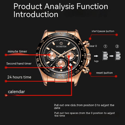 Reloj Inteligente para Hombre Acero Inoxidable Resistente al Agua con Esfera Luminosa - Image 14