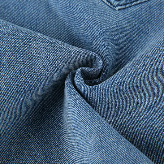Jeans para Mujer con Parches de Contraste y Estrella de Cinco Puntas - Image 9