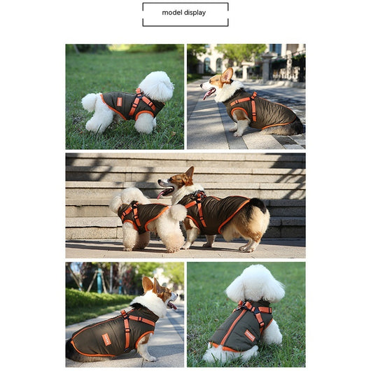 Abrigo Térmico para Perros Pequeños y Medianos - Chaleco Acolchado de Invierno - Image 24