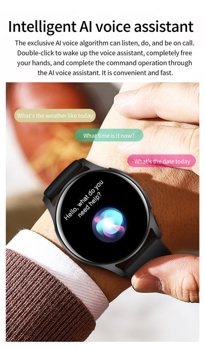Pulsera Inteligente con Llamadas Bluetooth y Múltiples Funciones - Image 14