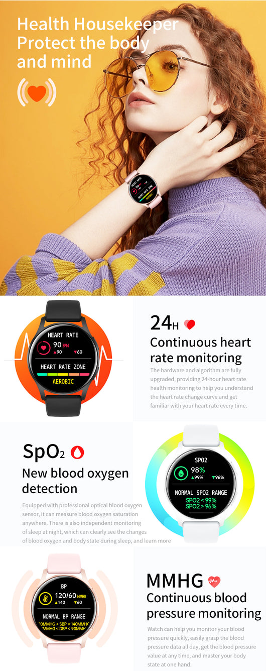 Pulsera Inteligente con Llamadas Bluetooth y Múltiples Funciones - Image 16