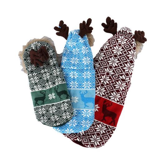 Abrigo Navideño para Mascotas con Cuello de Pelaje y Capucha - Image 10