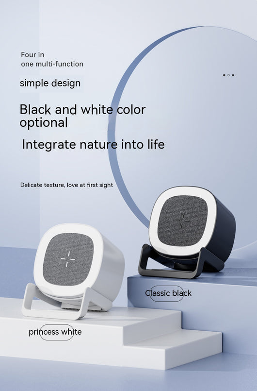 Soporte Móvil 4 en 1 con Carga Inalámbrica y Bluetooth - Image 16