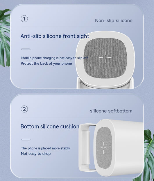 Soporte Móvil 4 en 1 con Carga Inalámbrica y Bluetooth - Image 17