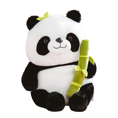 Almohada Panda con Tubo de Bambú Simulado - Image 13