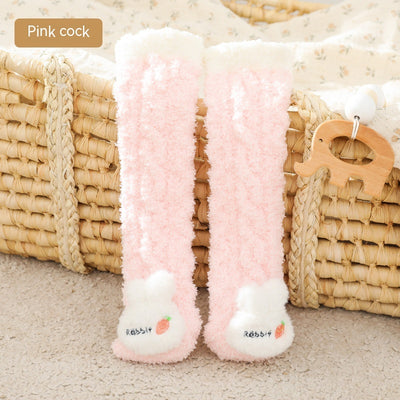 Calcetines para Bebé de Terciopelo Coral Reforzados Térmicos - Image 16