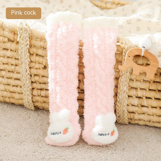 Calcetines para Bebé de Terciopelo Coral Reforzados Térmicos - Image 16
