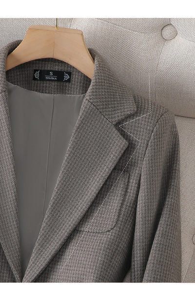 Blazer Pata de Gallo Mujer Elegante y Reductor - Image 17