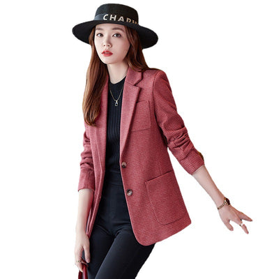 Blazer Pata de Gallo Mujer Elegante y Reductor - Image 20