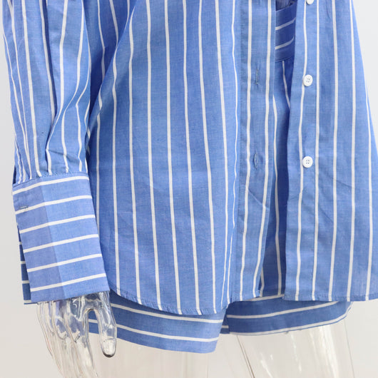 Conjunto de Playera y Shorts a Rayas de Algodón Premium - Image 18