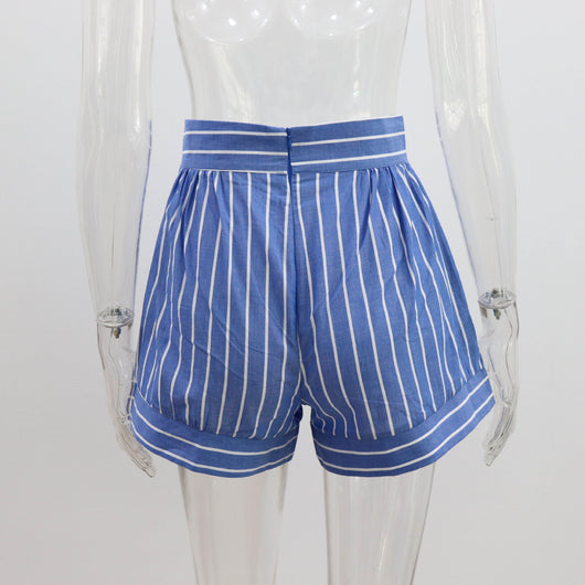 Conjunto de Playera y Shorts a Rayas de Algodón Premium - Image 19
